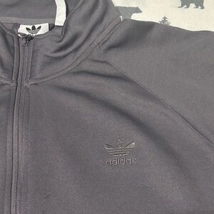 Adidas Men’s Full-Zip Grey Track Jacket (size:XL)